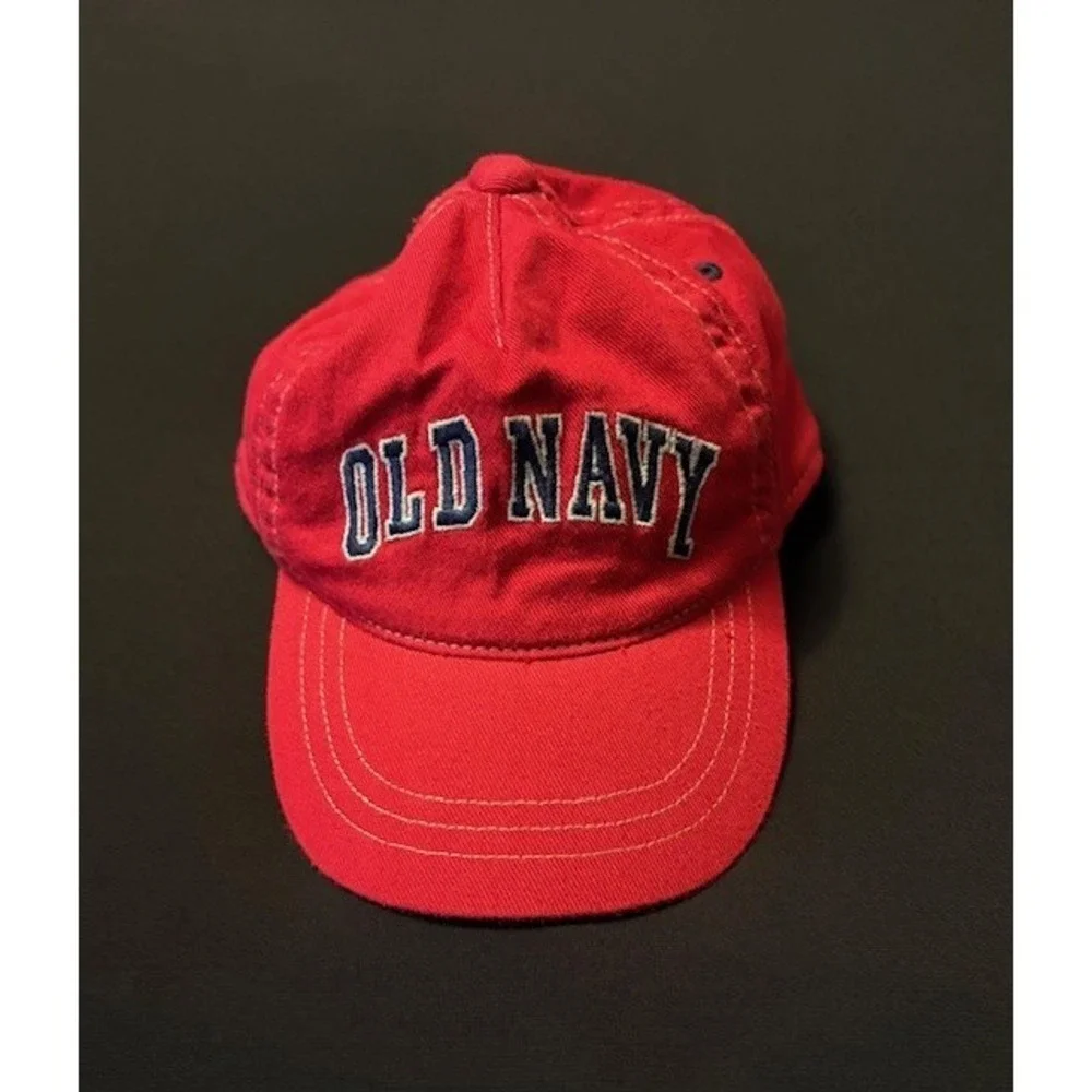 Old Navy toddler baseball cap, red, size XS
